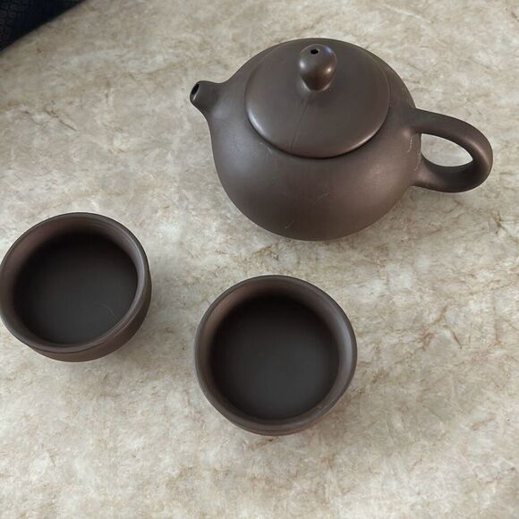Portable Pottery Tea Set - Picture 5 of 6